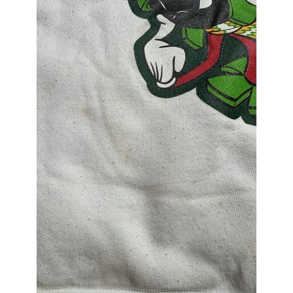 Vintage 1994’s Warner Bros Duck The Halls Lonney Tunes Crewneck/Pullover Size XL - Picture 6 of 11